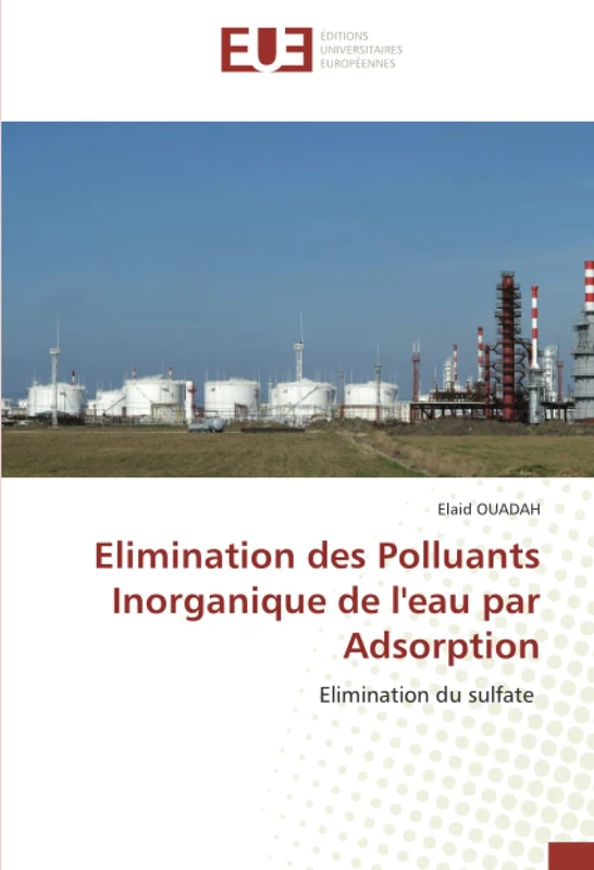 Elimination des Polluants Inorganique de l'eau par Adsorption: Elimination du sulfate
