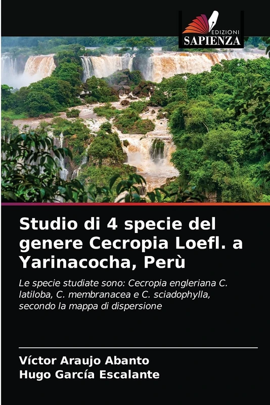 Studio di 4 specie del genere Cecropia Loefl. a Yarinacocha, Perù: Le specie studiate sono: Cecropia engleriana C. latiloba, C. membranacea e C. sciadophylla, secondo la mappa di dispersione - Image 1