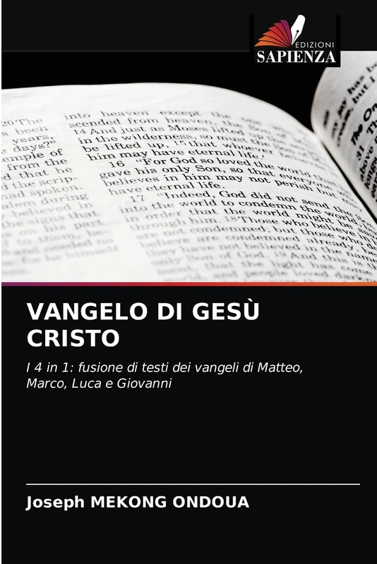 VANGELO DI GESÙ CRISTO: I 4 in 1: fusione di testi dei vangeli di Matteo, Marco, Luca e Giovanni - Image 1
