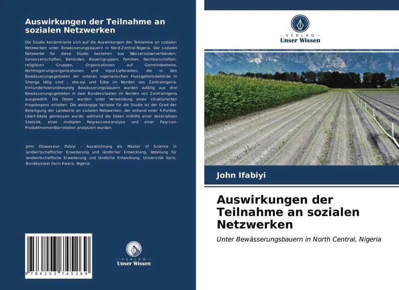 Auswirkungen der Teilnahme an sozialen Netzwerken: Unter Bewässerungsbauern in North Central, Nigeria - Image 1