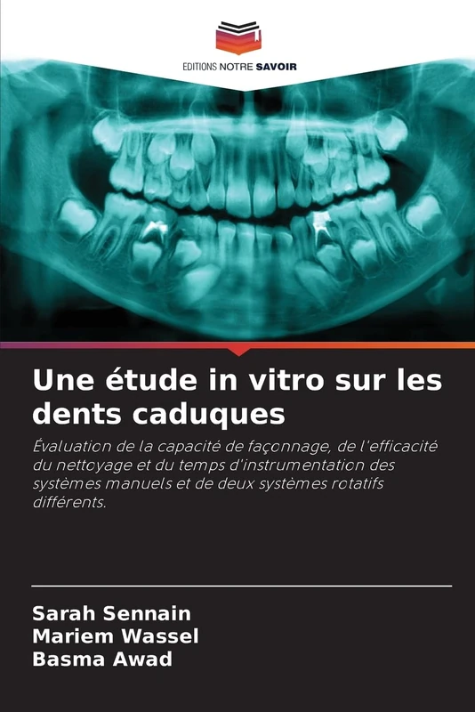 Une étude in vitro sur les dents caduques: Évaluation de la capacité de façonnage, de l'efficacité du nettoyage et du temps d'instrumentation des ... et de deux systèmes rotatifs différents. - Image 1