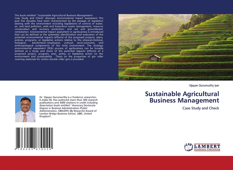 Sustainable Agricultural Business Management: Case Study and Check