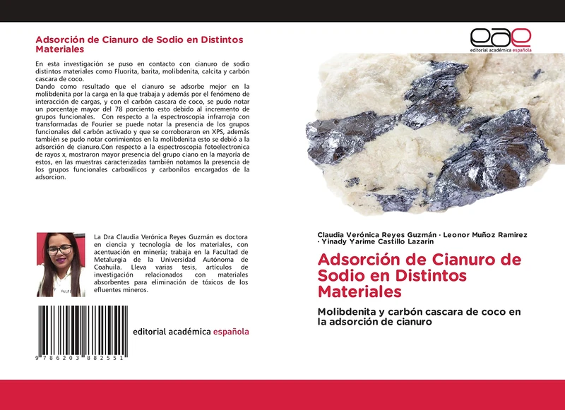 Adsorción de Cianuro de Sodio en Distintos Materiales: Molibdenita y carbón cascara de coco en la adsorción de cianuro - Image 1