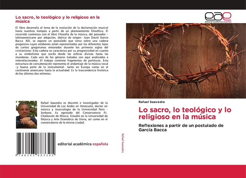 Lo sacro, lo teológico y lo religioso en la música: Reflexiones a partir de un postulado de García Bacca