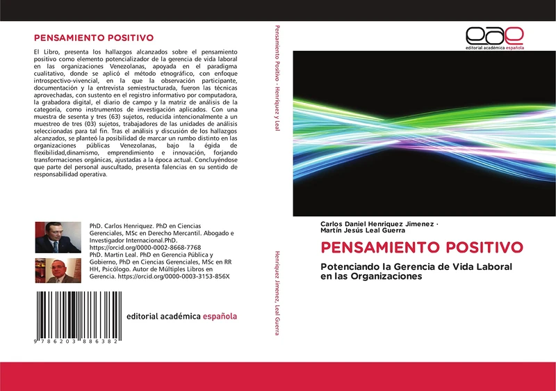 PENSAMIENTO POSITIVO: Potenciando la Gerencia de Vida Laboral en las Organizaciones