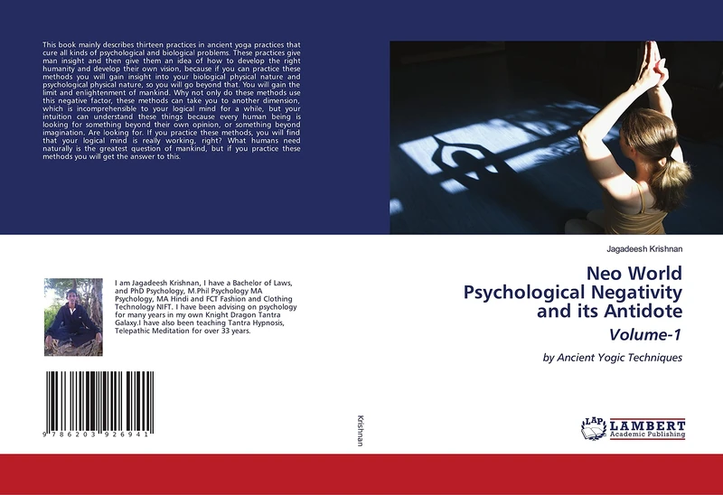 Neo World Psychological Negativity and its Antidote Volume-1: by Ancient Yogic Techniques - Image 1