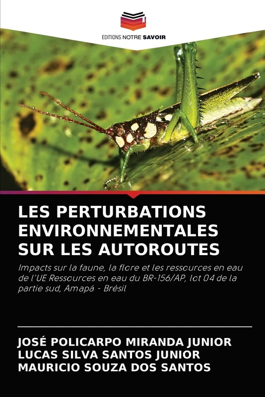 LES PERTURBATIONS ENVIRONNEMENTALES SUR LES AUTOROUTES: Impacts sur la faune, la flore et les ressources en eau de l'UE Ressources en eau du BR-156/AP, lot 04 de la partie sud, Amapá - Brésil - Image 1
