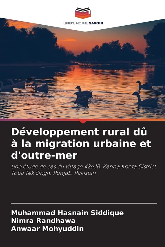 Développement rural dû à la migration urbaine et d'outre-mer: Une étude de cas du village 426JB, Kahna Konta District Toba Tek Singh, Punjab, Pakistan