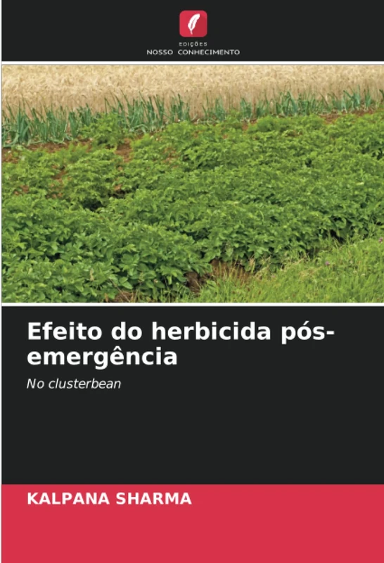 Efeito do herbicida pós-emergência: No clusterbean