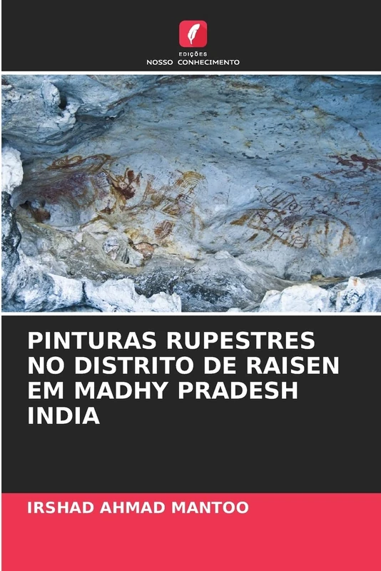 PINTURAS RUPESTRES NO DISTRITO DE RAISEN EM MADHY PRADESH INDIA - Image 1