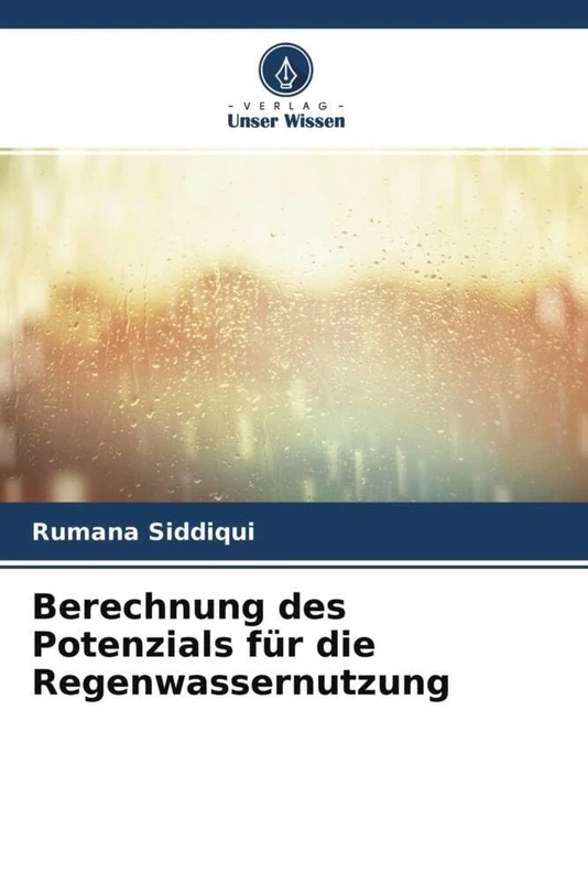 Berechnung des Potenzials für die Regenwassernutzung