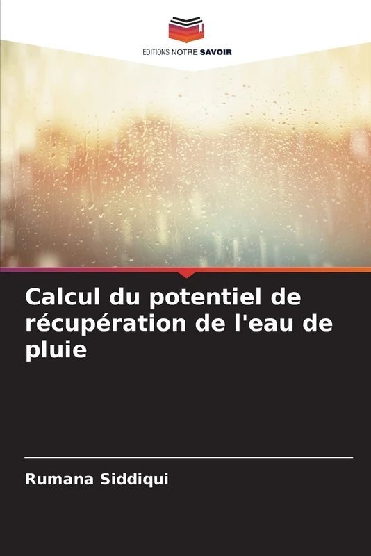 Calcul du potentiel de récupération de l'eau de pluie