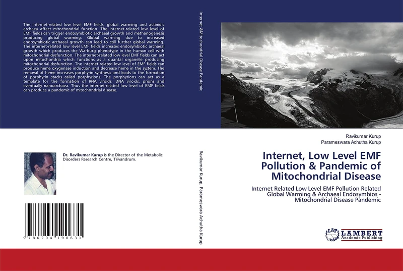 Internet, Low Level EMF Pollution & Pandemic of Mitochondrial Disease: Internet Related Low Level EMF Pollution Related Global Warming & Archaeal Endosymbios - Mitochondrial Disease Pandemic