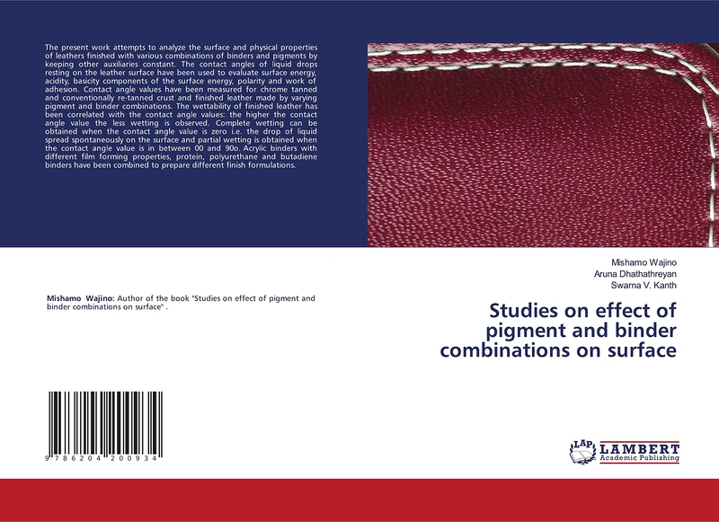 Studies on effect of pigment and binder combinations on surface - Image 1