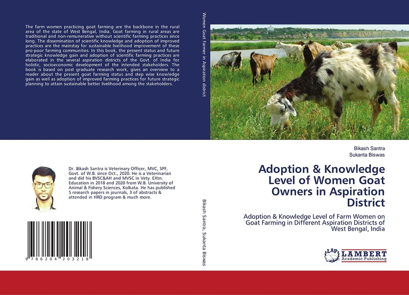 Adoption & Knowledge Level of Women Goat Owners in Aspiration District: Adoption & Knowledge Level of Farm Women on Goat Farming in Different Aspiration Districts of West Bengal, India