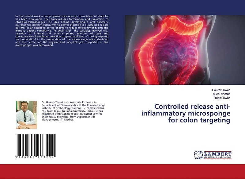 Controlled release anti-inflammatory microsponge for colon targeting