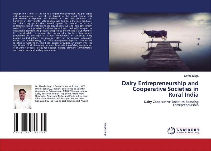 Dairy Entrepreneurship and Cooperative Societies in Rural India: Dairy Cooperative Societies Boosting Entrepreneurship
