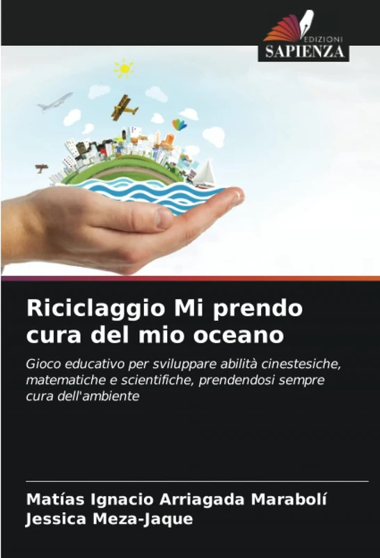 Riciclaggio Mi prendo cura del mio oceano: Gioco educativo per sviluppare abilità cinestesiche, matematiche e scientifiche, prendendosi sempre cura dell'ambiente - Image 1