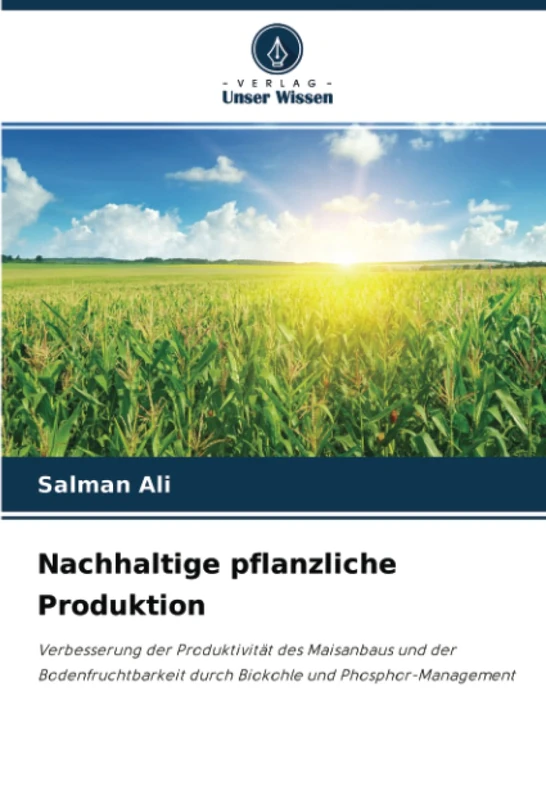 Nachhaltige pflanzliche Produktion: Verbesserung der Produktivität des Maisanbaus und der Bodenfruchtbarkeit durch Biokohle und Phosphor-Management