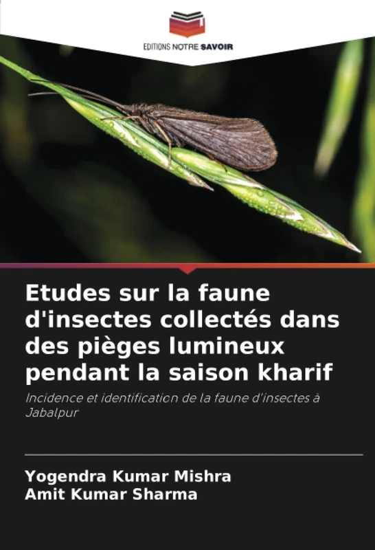 Etudes sur la faune d'insectes collectés dans des pièges lumineux pendant la saison kharif: Incidence et identification de la faune d'insectes à Jabalpur - Image 1