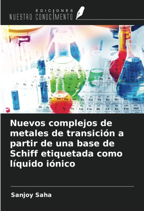 Nuevos complejos de metales de transición a partir de una base de Schiff etiquetada como líquido iónico