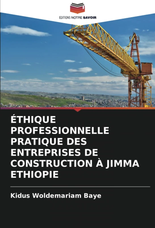 ÉTHIQUE PROFESSIONNELLE PRATIQUE DES ENTREPRISES DE CONSTRUCTION À JIMMA ETHIOPIE