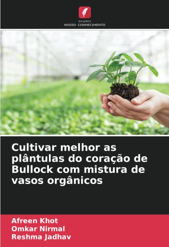 Cultivar melhor as plântulas do coração de Bullock com mistura de vasos orgânicos