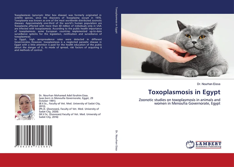 Toxoplasmosis in Egypt: Zoonotic studies on toxoplasmosis in animals and women in Menoufia Governorate, Egypt