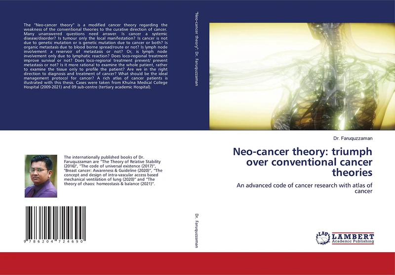 Neo-cancer theory: triumph over conventional cancer theories: An advanced code of cancer research with atlas of cancer - Image 1