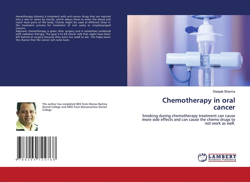 Chemotherapy in oral cancer: Smoking during chemotherapy treatment can cause more side effects and can cause the chemo drugs to not work as well.