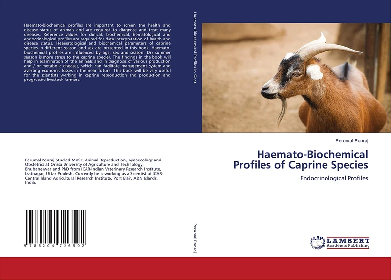 Haemato-Biochemical Profiles of Caprine Species: Endocrinological Profiles