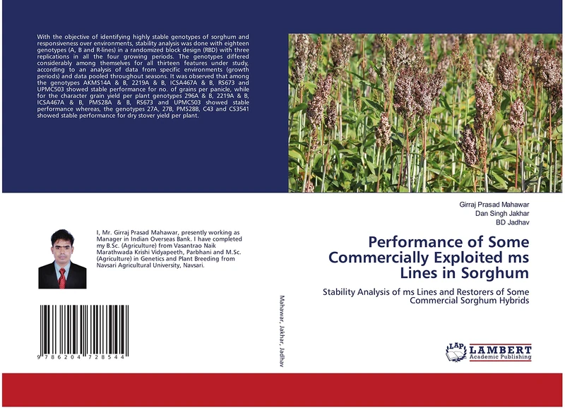Performance of Some Commercially Exploited ms Lines in Sorghum: Stability Analysis of ms Lines and Restorers of Some Commercial Sorghum Hybrids