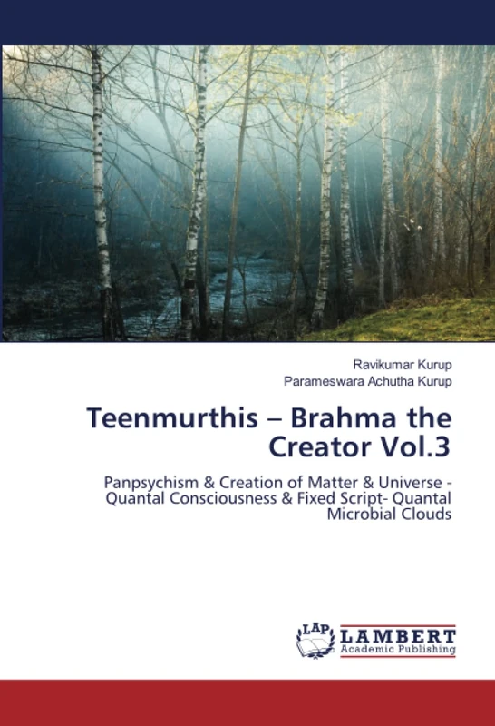 Teenmurthis – Brahma the Creator Vol.3: Panpsychism & Creation of Matter & Universe - Quantal Consciousness & Fixed Script- Quantal Microbial Clouds - Image 1