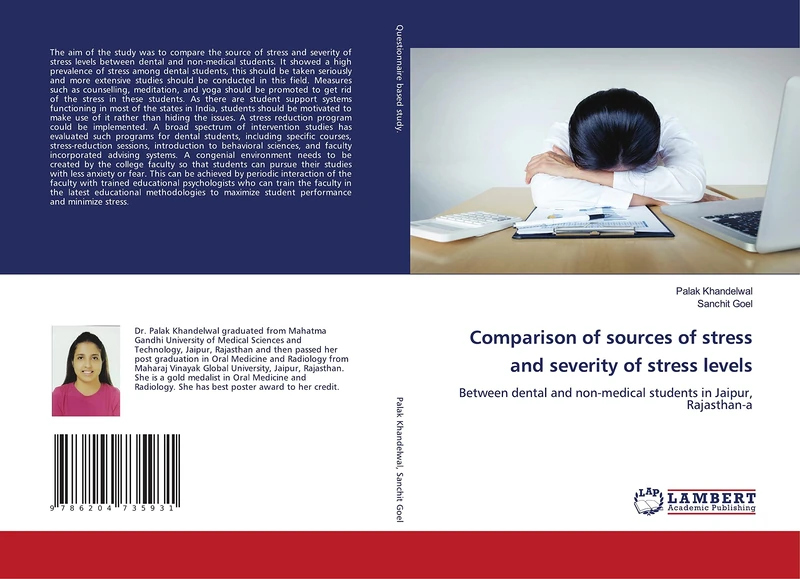 Comparison of sources of stress and severity of stress levels: between dental and non-medical students in Jaipur,Rajasthan - Image 1