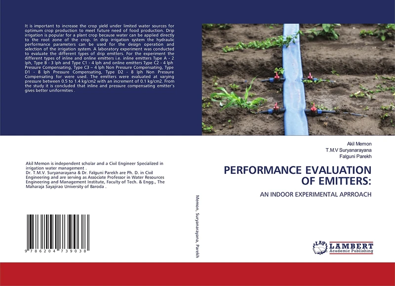 PERFORMANCE EVALUATION OF EMITTERS:: AN INDOOR EXPERIMENTAL APRROACH - Image 1
