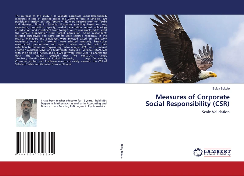 Measures of Corporate Social Responsibility (CSR): Scale Validation