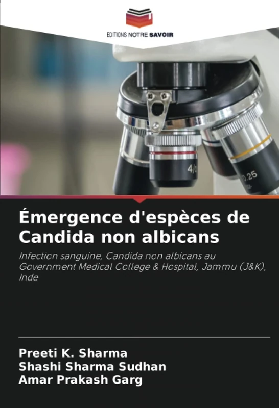 Émergence d'espèces de Candida non albicans: Infection sanguine, Candida non albicans au Government Medical College & Hospital, Jammu (J&K), Inde - Image 1