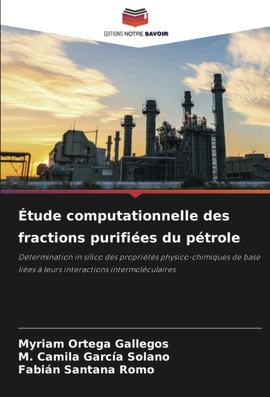 Étude computationnelle des fractions purifiées du pétrole: Détermination in silico des propriétés physico-chimiques de base liées à leurs interactions intermoléculaires