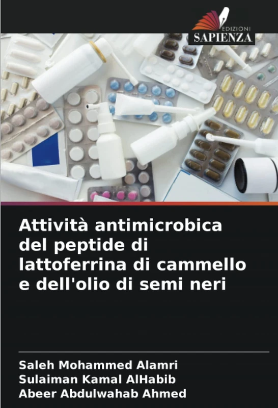 Attività antimicrobica del peptide di lattoferrina di cammello e dell'olio di semi neri