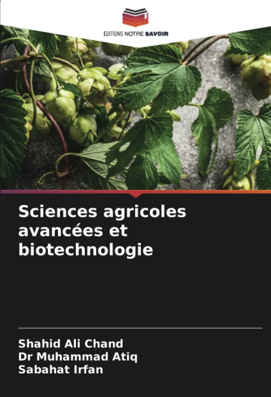 Sciences agricoles avancées et biotechnologie
