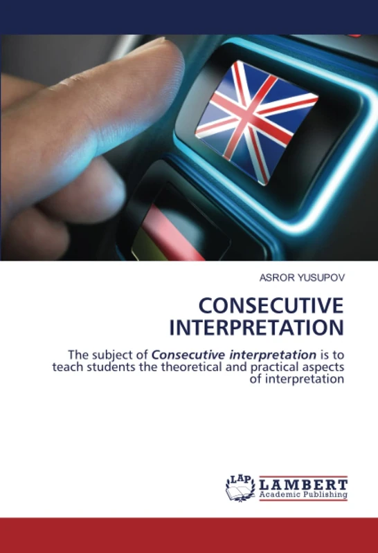 CONSECUTIVE INTERPRETATION: The subject of Consecutive interpretation is to teach students the theoretical and practical aspects of interpretation - Image 1