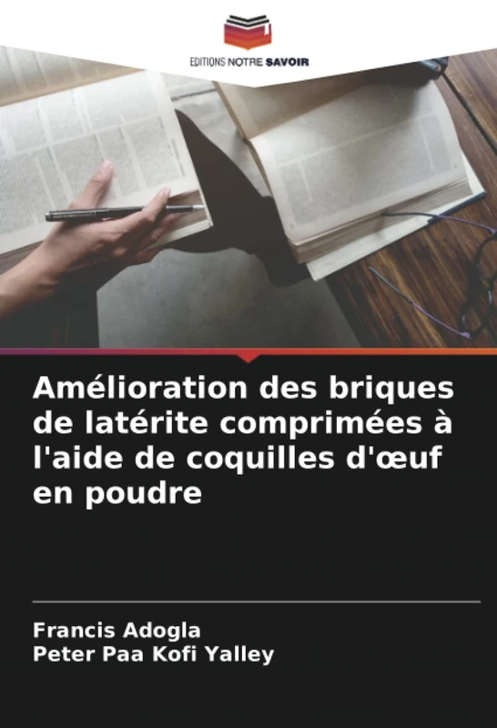 Amélioration des briques de latérite comprimées à l'aide de coquilles d'œuf en poudre - Image 1