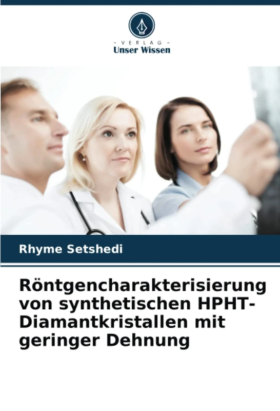 Röntgencharakterisierung von synthetischen HPHT-Diamantkristallen mit geringer Dehnung