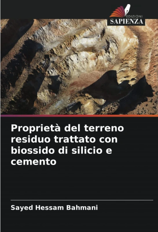 Proprietà del terreno residuo trattato con biossido di silicio e cemento