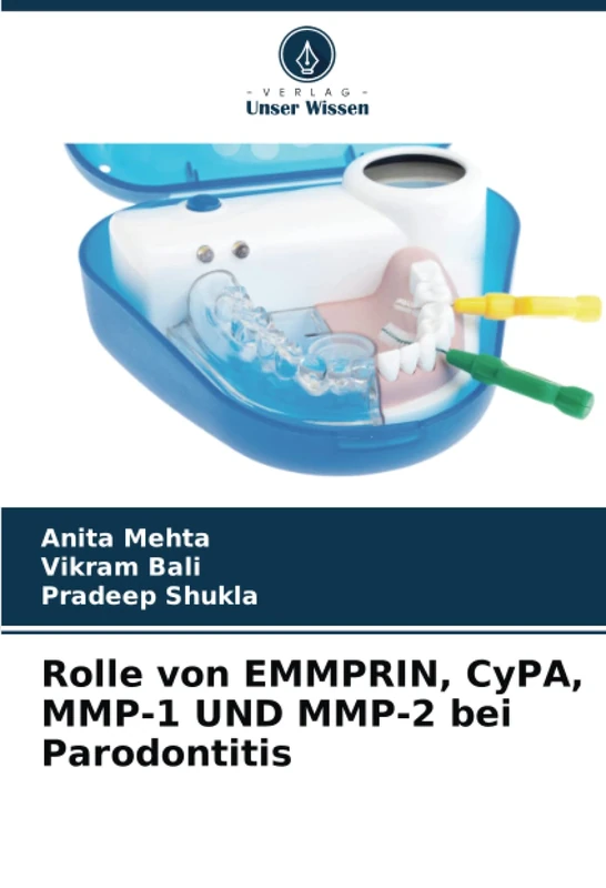 Rolle von EMMPRIN, CyPA, MMP-1 UND MMP-2 bei Parodontitis