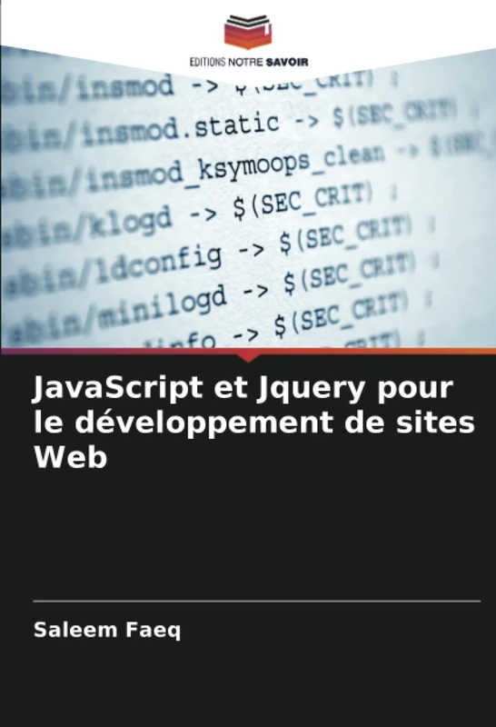 JavaScript et Jquery pour le développement de sites Web
