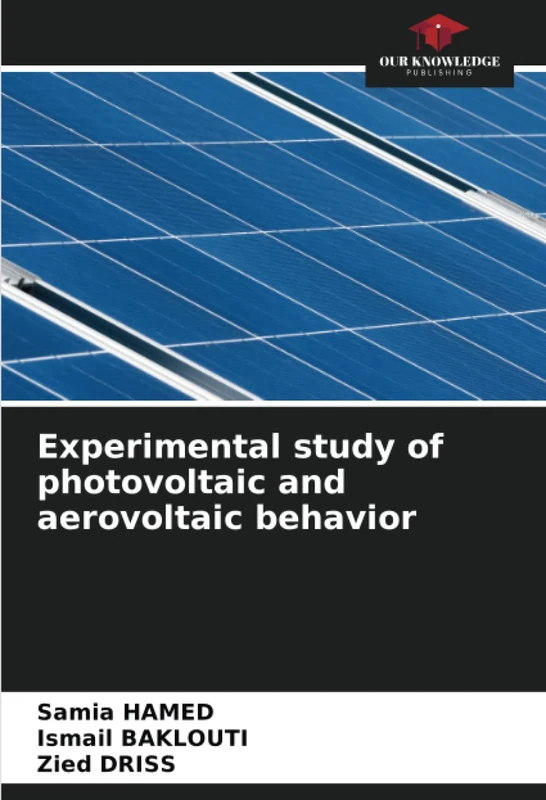 Experimental study of photovoltaic and aerovoltaic behavior