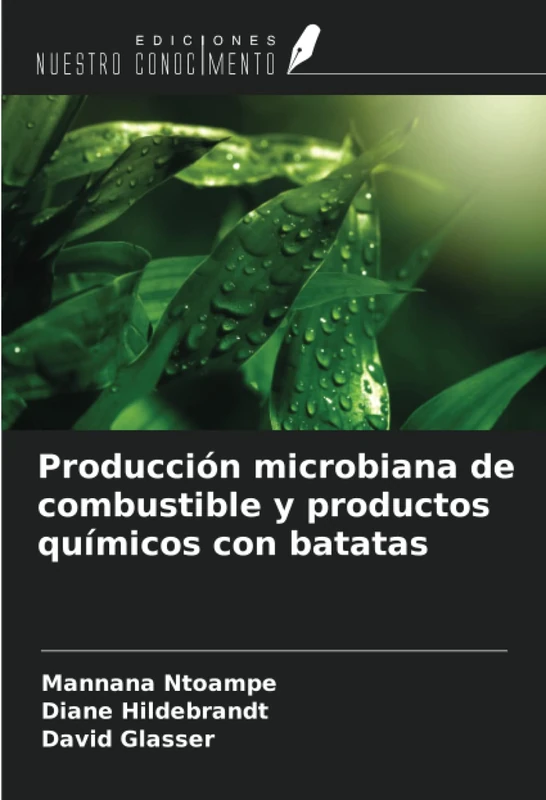 Producción microbiana de combustible y productos químicos con batatas