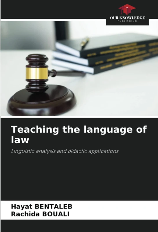 Teaching the language of law: Linguistic analysis and didactic applications