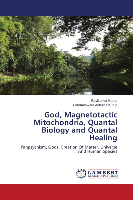 God, Magnetotactic Mitochondria, Quantal Biology and Quantal Healing: Panpsychism, Gods, Creation Of Matter, Universe And Human Species